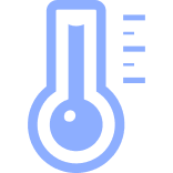 温度計のアイコン